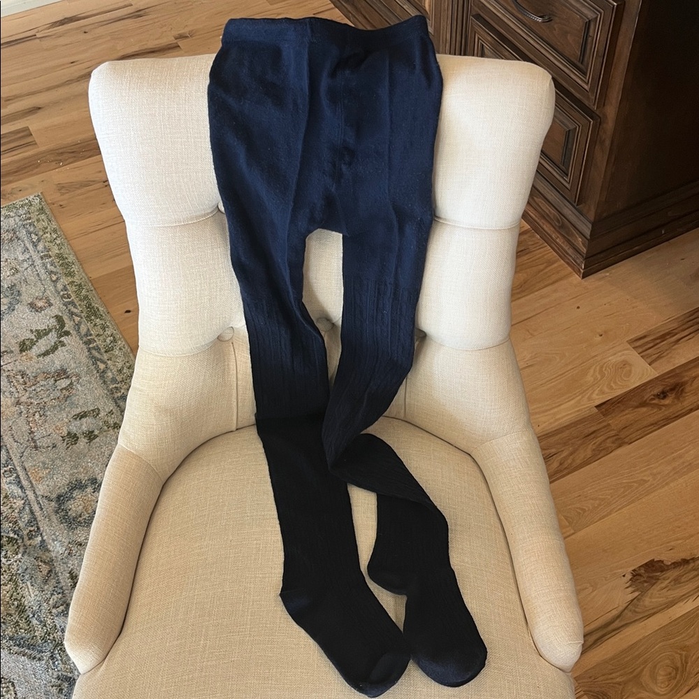 Simply Vera Winter Navy Blue Tights Size 1/2 Womens
